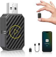 Mini Wireless CarPlay Adapter 2 in 1, USB Don...
