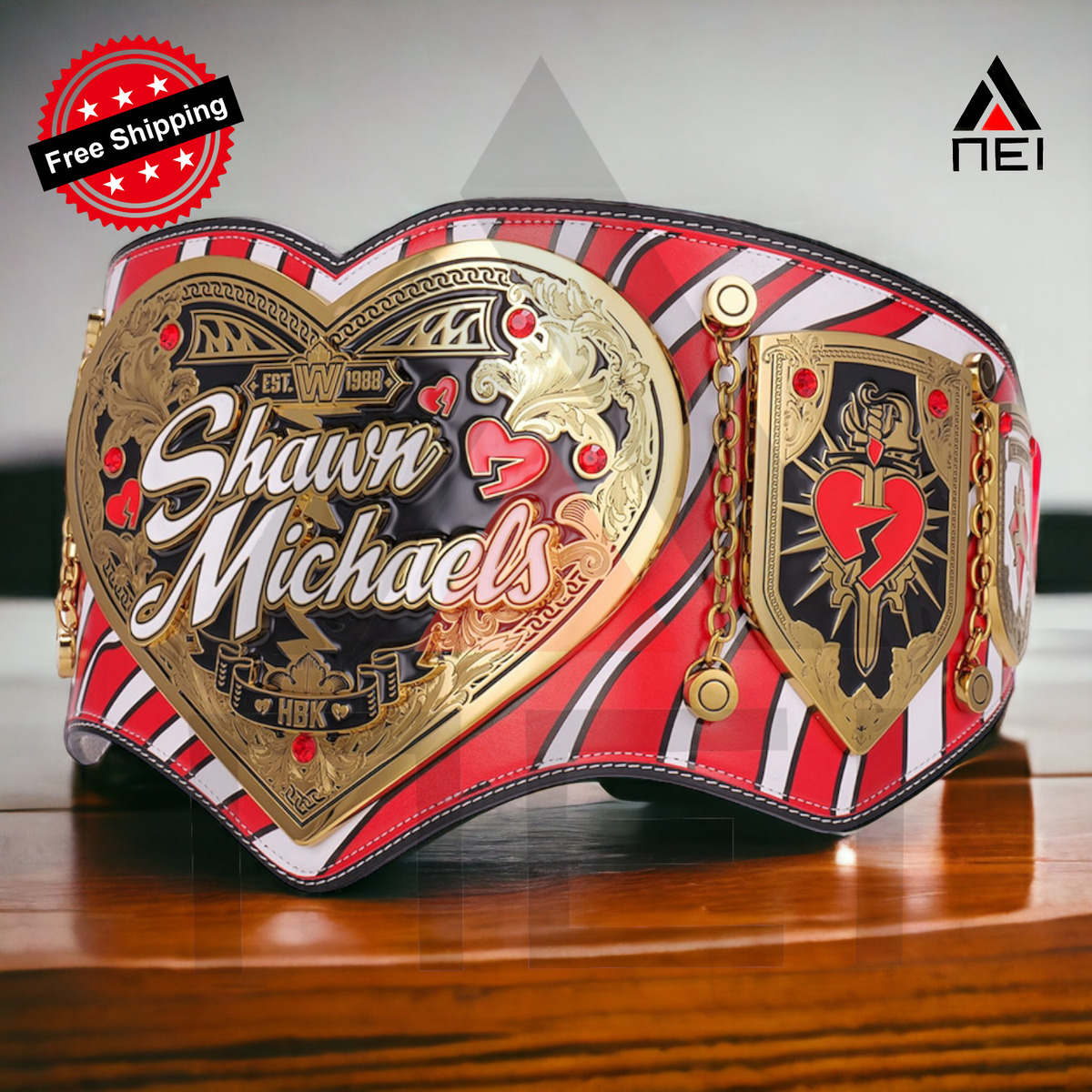 Shawn Michaels Legacy Championship Title Belt