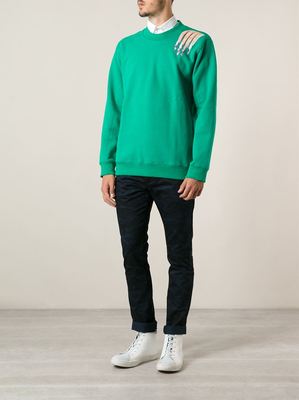 Raf Simons Sterling Ruby Printed Sweatshirt SZ M - NWOT | eBay