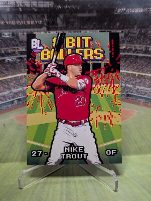 2023 Topps Big League - 8-Bit Ballers Mike Trout #8B-2