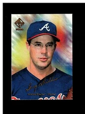 2000 PACIFIC PRIVATE STOCK GREG MADDUX #2 ARTIST'S CANVAS INSERT BRAVES HOFER