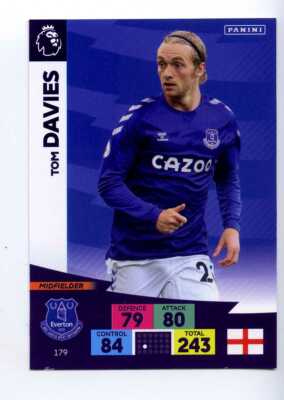 (Jg9661) Panini Adrenalyn XL,EVERTON,TOM DAVIES,2020/21 #179