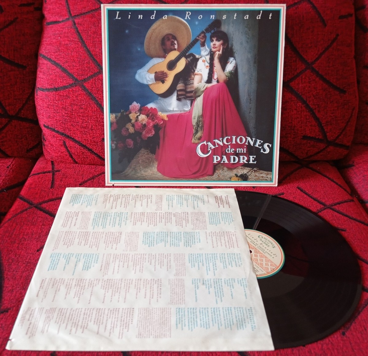 LINDA RONSTADT ** Canciones De Mi Padre ** ORIGINAL 1987 Germany