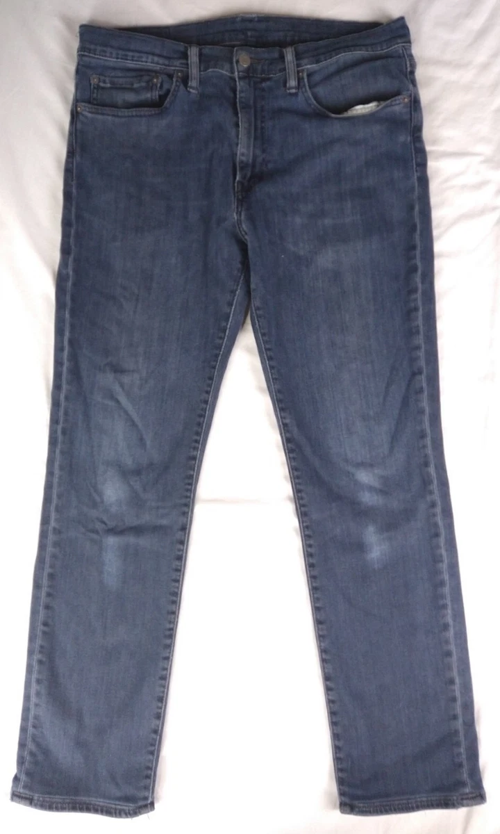 Levi s 511 Dark Blue Gray Jeans Size 34x30 Men s Levi Strauss
