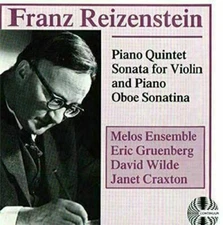 Reizenstein / Melos Ensemble - Piano Quintet / Sonata for Violin / Oboe Sona CD 