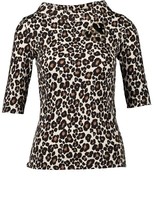 Marc Cain Damen Shirt N 2 / 36 Leopardenmuster