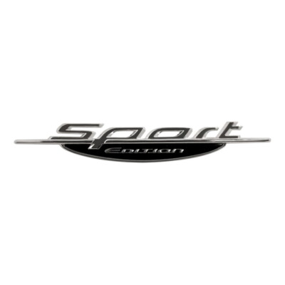 Sport Edition Chrome Badge Emblem Sticker Decal ABS Plastic 7.75x1 Inch For Auto