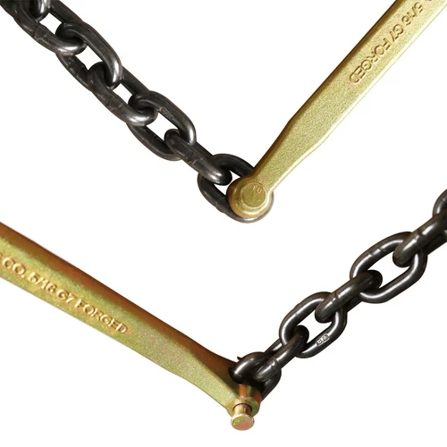 G80 3/8 X 2´ Ft For Truck Tow Chain V Type Tow Chain J Hook 7800 lb Capacity - Bild 15 von 16