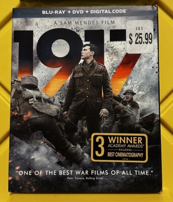 1917 (Blu-ray, DVD, 2019) w/slipcover 191329125663|
