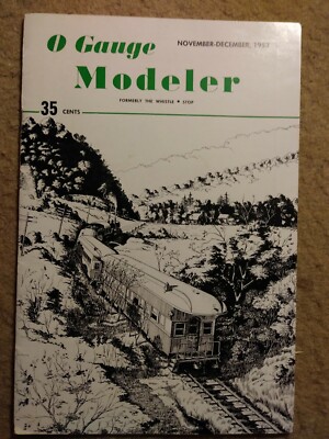 Vintage Eisenbahn Katalog 1953 Spur O Modellbauer Band 3 #10 - perfekter Zustand