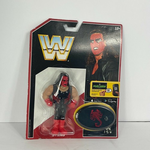 WWE STING Mattel Retro Series 6 Wrestling Figure W...