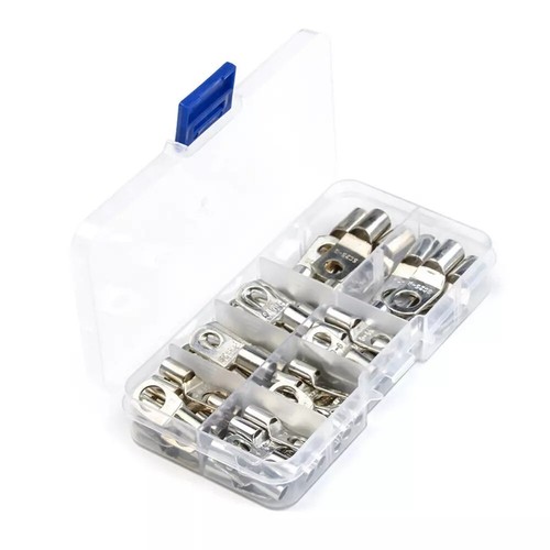 Crimpatrice a strappo per fili batteria resistente strumento di crimpatura terminale kit alette in rame - Foto 3 di 26