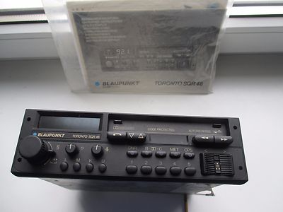 PORSCHE 911 930 Blaupunkt Toronto SQR48 Radio Autoradio Stereo