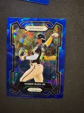 2024 Panini Prizm - Homer Bush Jr. #59 Blue Prizm