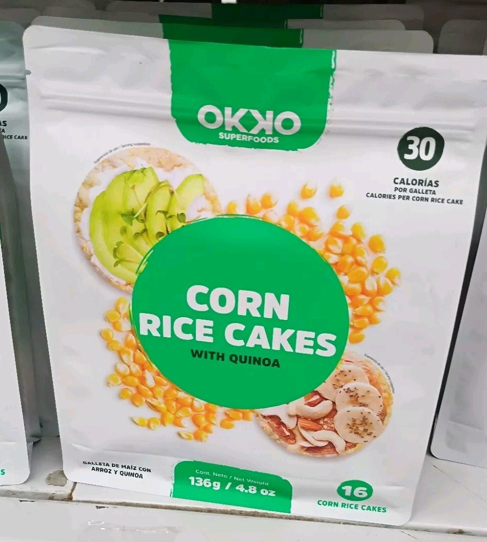 Galletas de maíz con quinoa