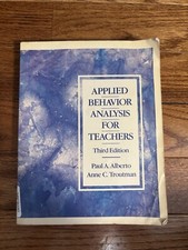 USED: Applied Behavior Analysis for Teachers 3rd Edition Trade Paperback