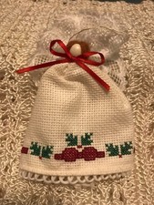 Needlepoint Hand Made Angel Ornament