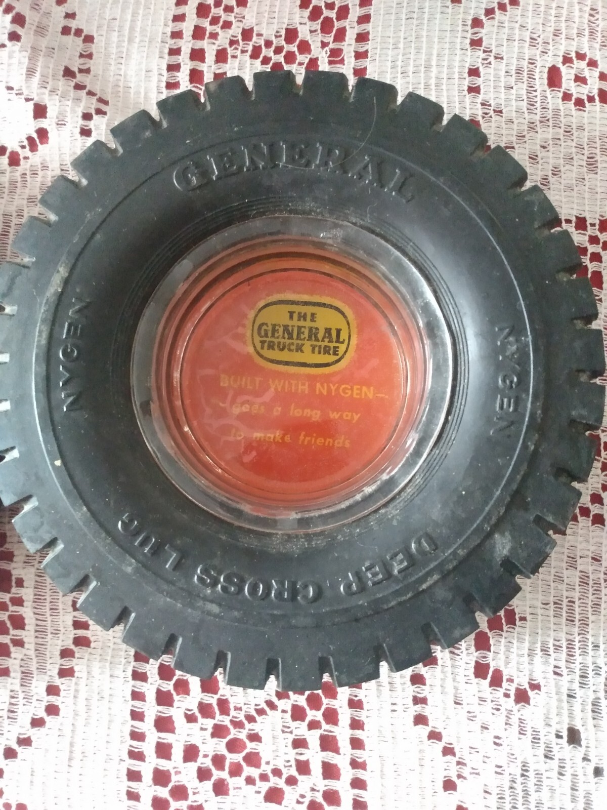 2 TIRE ASHTRAYSONE IS GENERAL TRUCK TIRE eBay