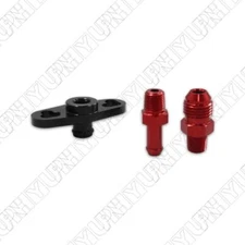 Fuel Pressure Regulator Adapter & Fitting For Toyota Nissan SR20DET 240SX 1/8NPT