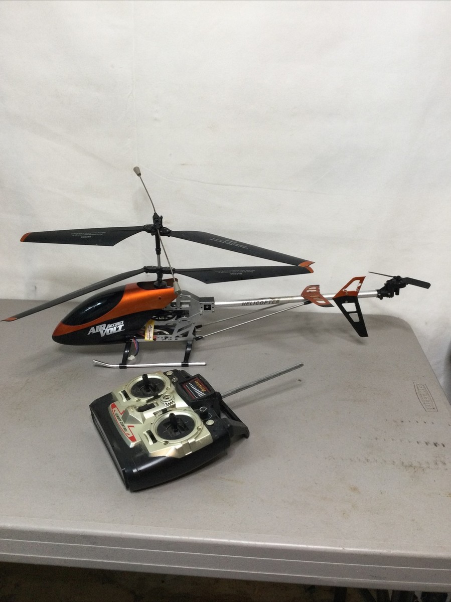 Turbofrog AirVolt TF-3 R/C Helicopter 3-Channel Tested For Power (no  Charger)