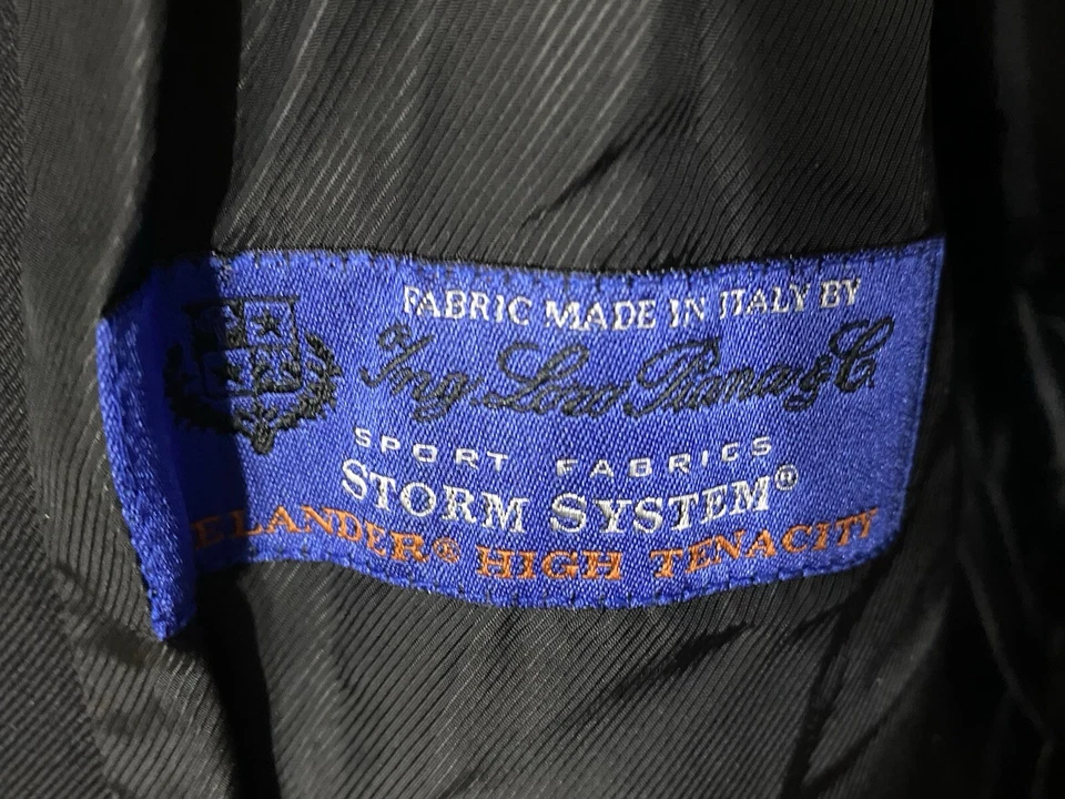 Bobby Brooks Wool Black Double Breasted Trench Coat Belted Woman’s 12 — 第 3/4 张图片