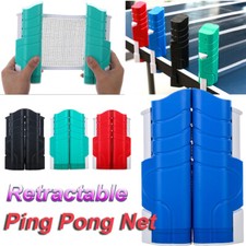 Table Tennis Kit Ping Pong Set Retractable Net Rack Portable Ping Pong Sports AT