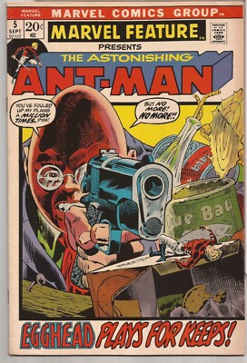 MARVEL FEATURE #5   1ST APPEARANCE   MIKE FRIEDRICH - HERB TRIMPE COVER ART