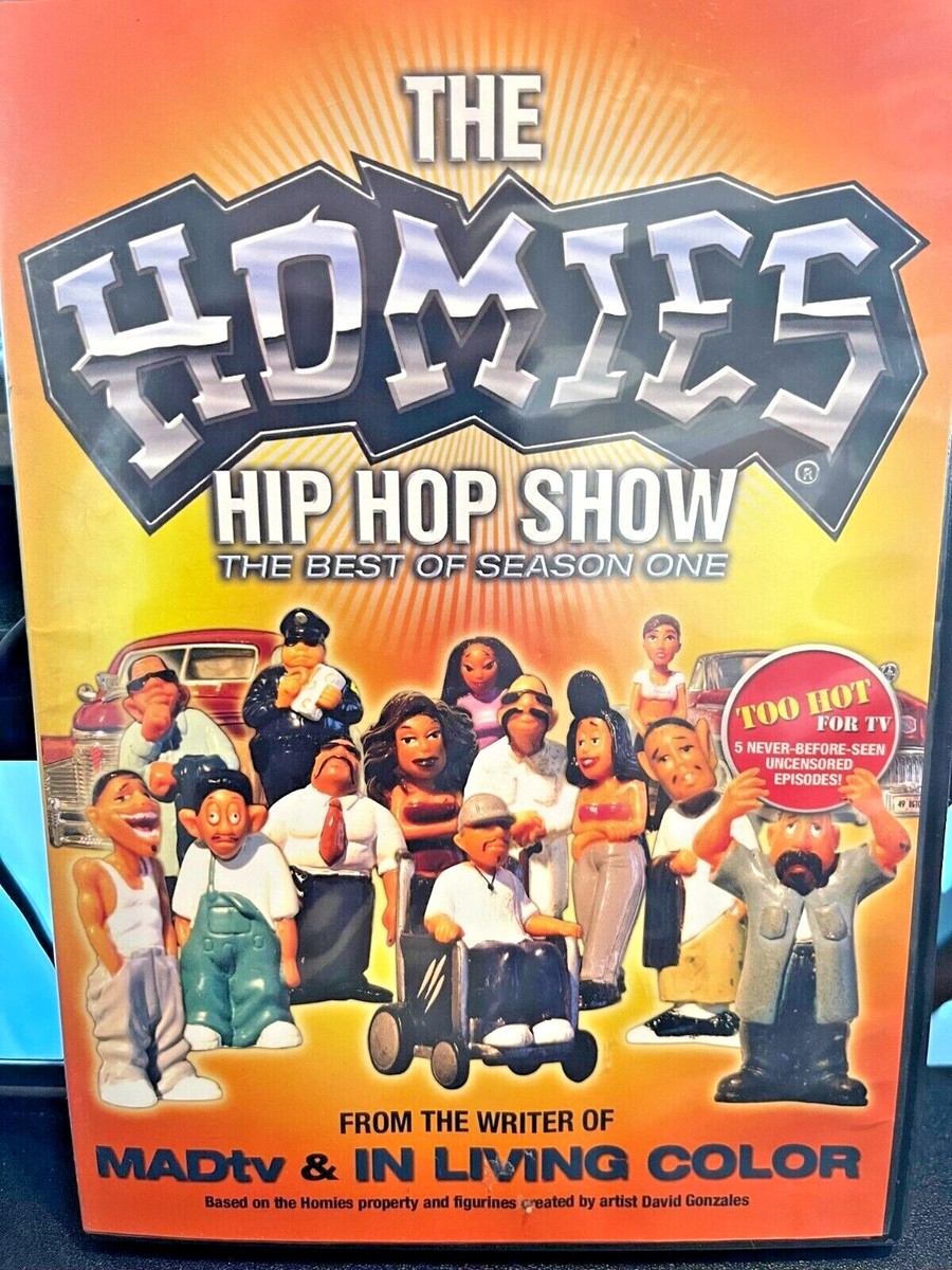 THE HOMIES HIP HOP TV BEST OF Season 1 DVD & Artwork - NO CASE