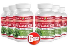 Oregano Oil. Dietary Supplement 6 Bottles 