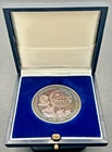 Beautifully Tone 1 oz Silver Round "Christopher Columbus" By PAMP Suisse