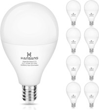 8-Pack of 60 Watt LED Candelabra Bulbs for Ceiling Fan