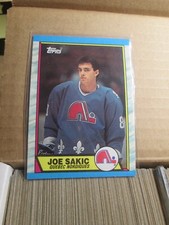1989-90 TOPPS HOCKEY, COMPLETE BASE SET, C# 1-198, NRMT, SAKIC ROOKIE, MINT 