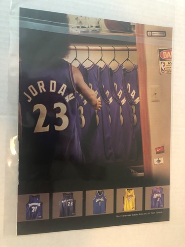 Michael Jordan 23 Jersey Print magazine 