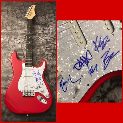 GFA I Ve Given Up Auf Du x5 Band Echt Freunde Signiert Elektrisch Gitarre R2 COA