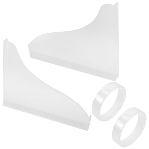 4 Pieces Bathtub Spill Guard Shower Water Deflector Leak Splash eBay