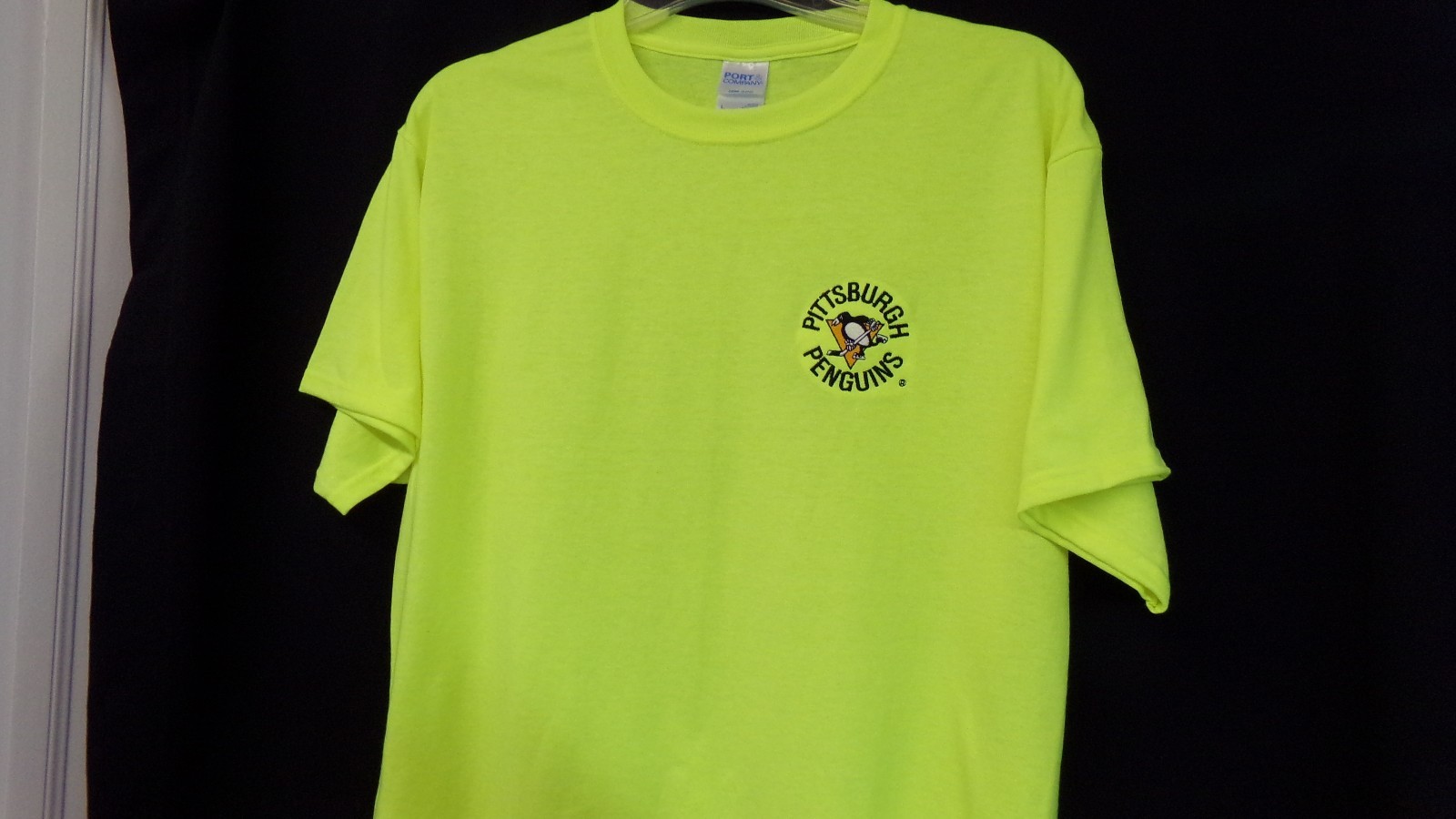 Pittsburgh Penguins Embroidered Adult T-Shirt S to 6XL New