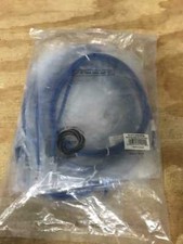 ECAT5-4PR-05-BL Cat 5e 350 MHz Male/Male Patch Cables, 5 FT, Blue Bag of 5 