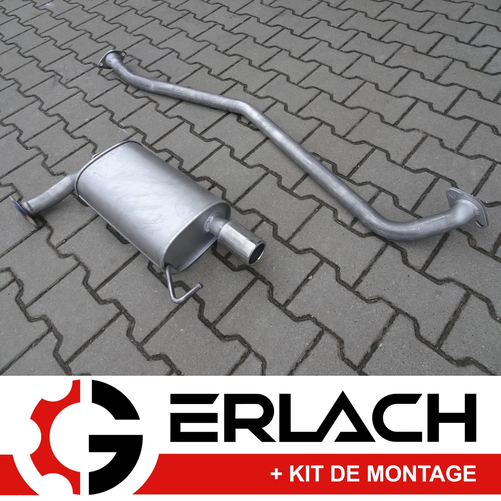 Echappement silencieux Mazda 6 GH 1.8 MZR 5283 pièce de rechange échappement moteur