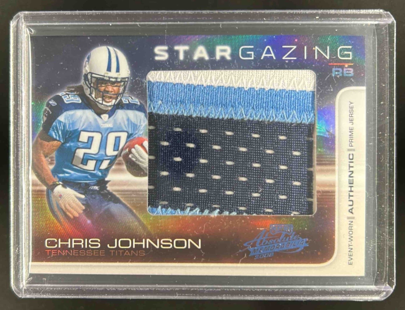 Chris Johnson Playoff Absolute Memorabilia Star Gazing #SG2 Base
