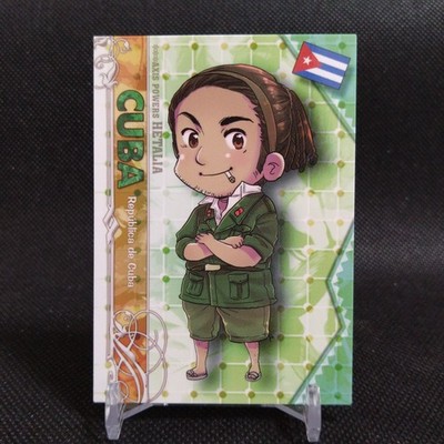 CUBA Axis Powers Hetalia Card Frontier Works 2008 Japanese Japan No.34