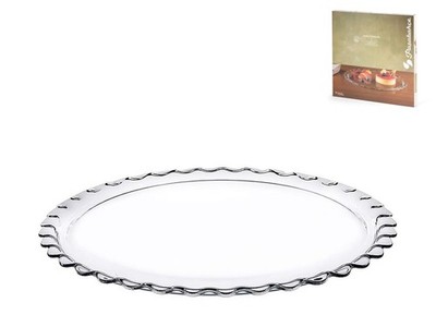 Pasabahce Patisserie-Serviceplatte Aus Klarem Glas, 26,4Cm