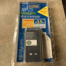 Sony NP-78 Handycam Rechargeable Battery Pack OEM Open Box Unused