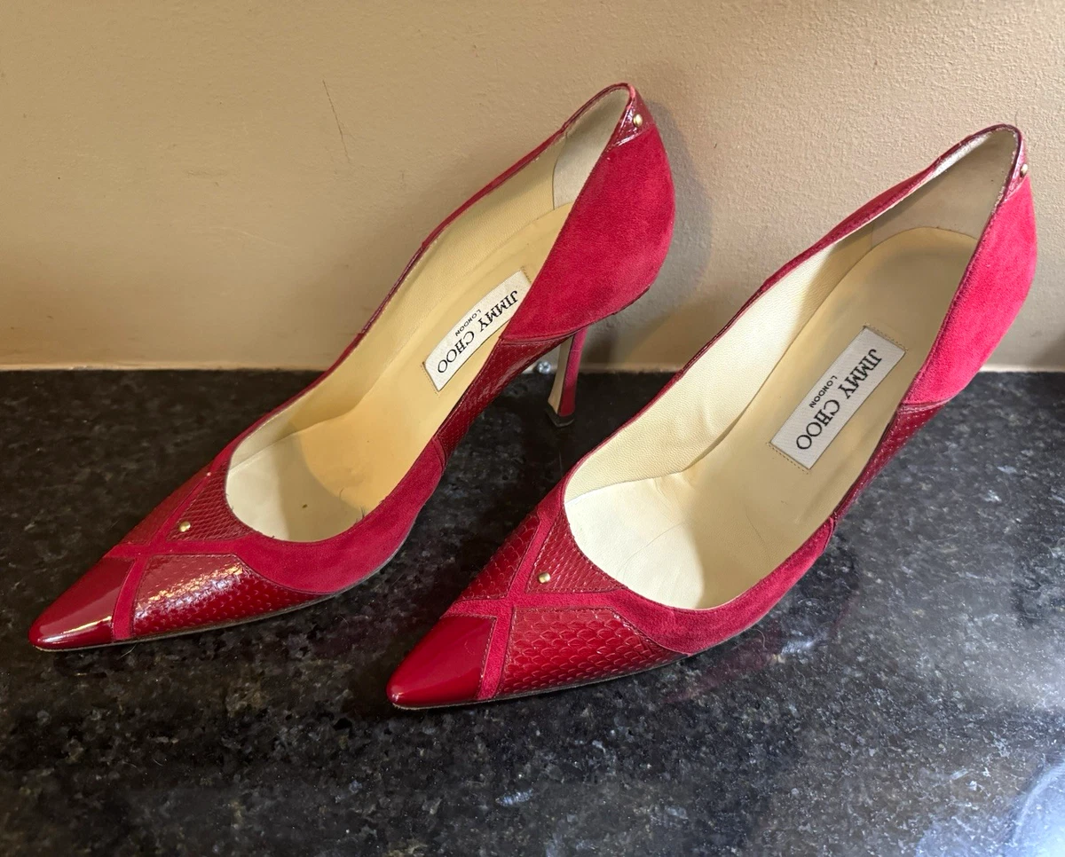 Jimmy Choo Red Shoes for Women for sale | eBay