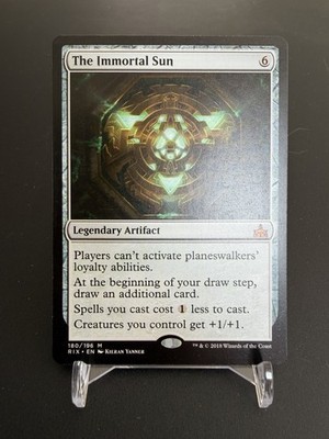 MTG The Immortal Sun RIX Near Mint Commander Staple Magic the Gathering