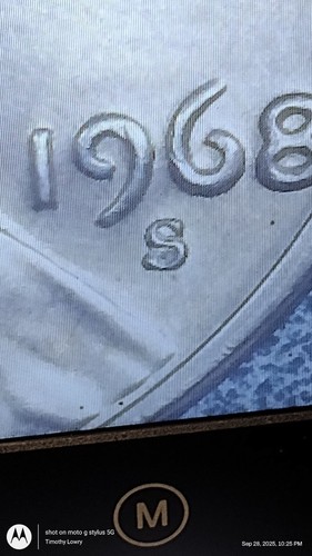 1968s Lincoln Memorial Cent,BU. Beautiful Coin. DDO AND DDR With L Touching Rim - Picture 5 of 10