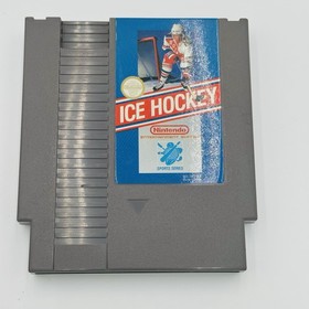 Nintendo NES Games -  Lot of 2 NFL and Ice Hockey Sports Games Vintage 1985