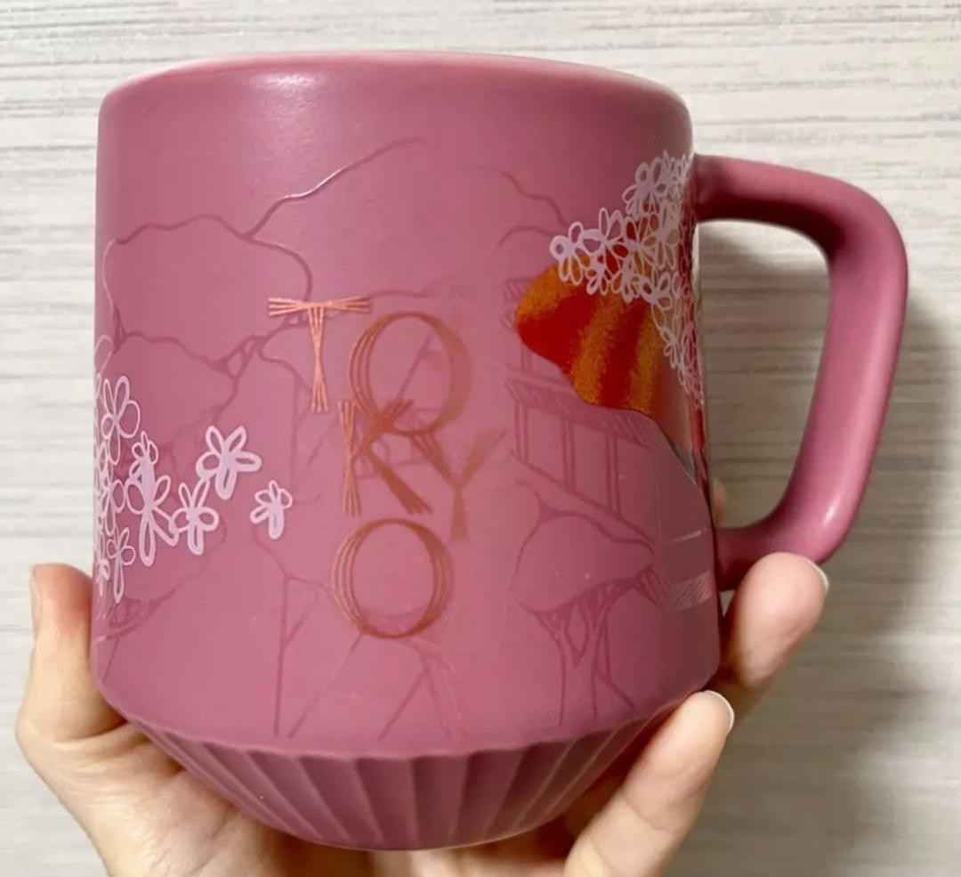 Sakura 2025 Reserve Roastery Tokyo Starbucks coffee Cup Mug 12oz