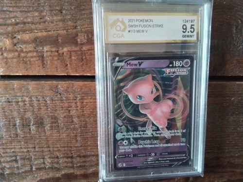 Pokemon Cards promo sr ar mew v x gx vmax secret 113/264 ex graded art card b31