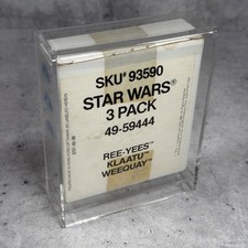 Vintage Kenner Star Wars 3 Pack Ree-Yees Klaatu Weequay ROTJ 1983 SEALED