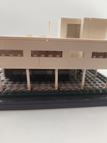 Lego Architecture Villa Savoye-21014-Complete. No Box No Manual SEE PHOTOS. 